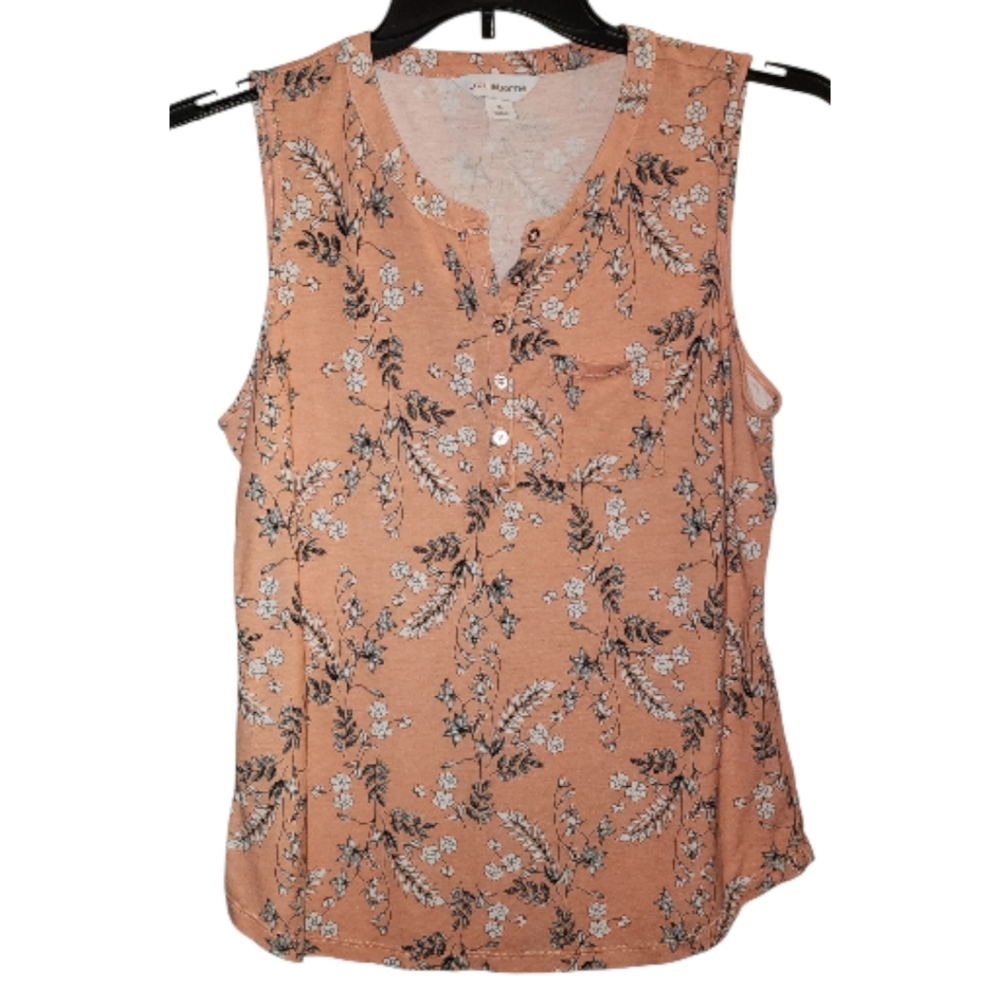 Liz Claiborne Sleeveless Blouse Medium - Picture 2 of 5